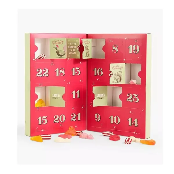 Folding Paper Christmas Advent Calendar 2