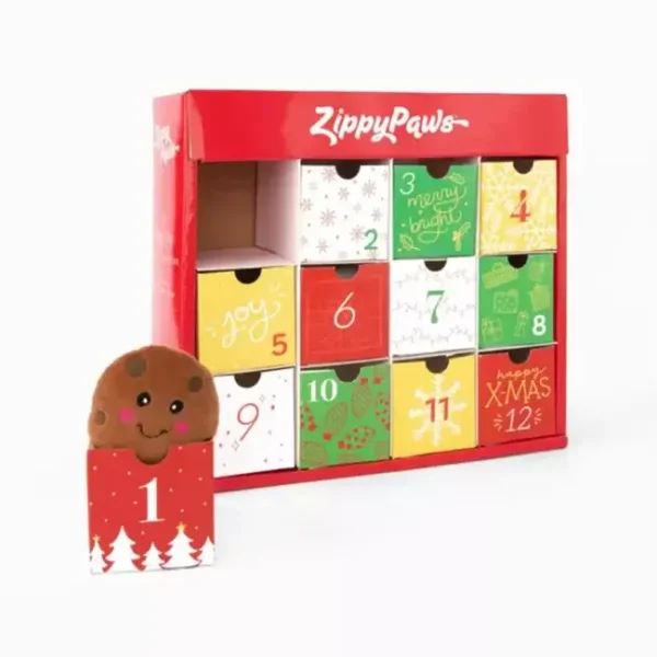 Folding Paper Christmas Advent Calendar