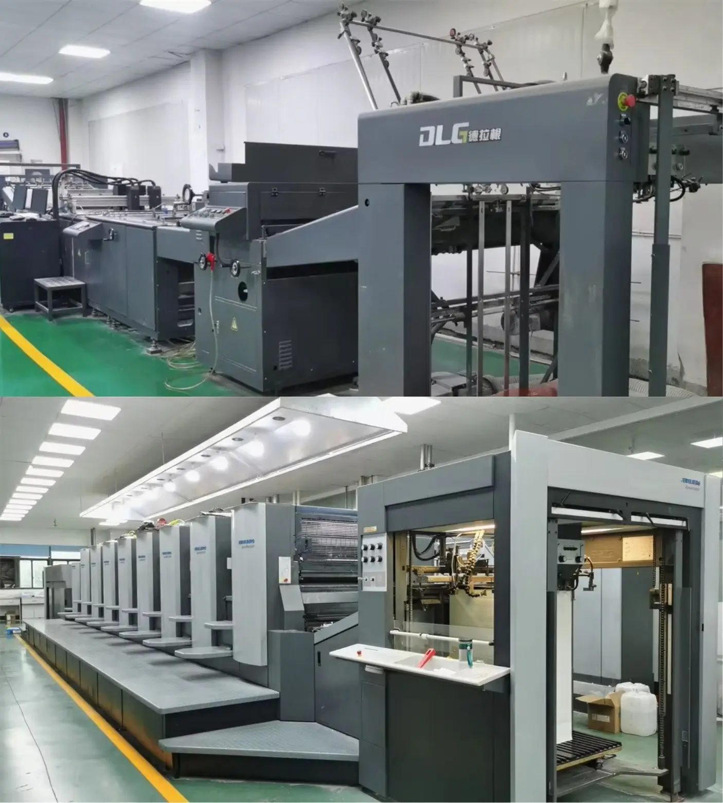 Press-polishing and printing machines preparing and printing custom Christmas cracker designs