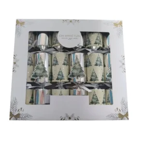 custom Christmas crackers with tree
