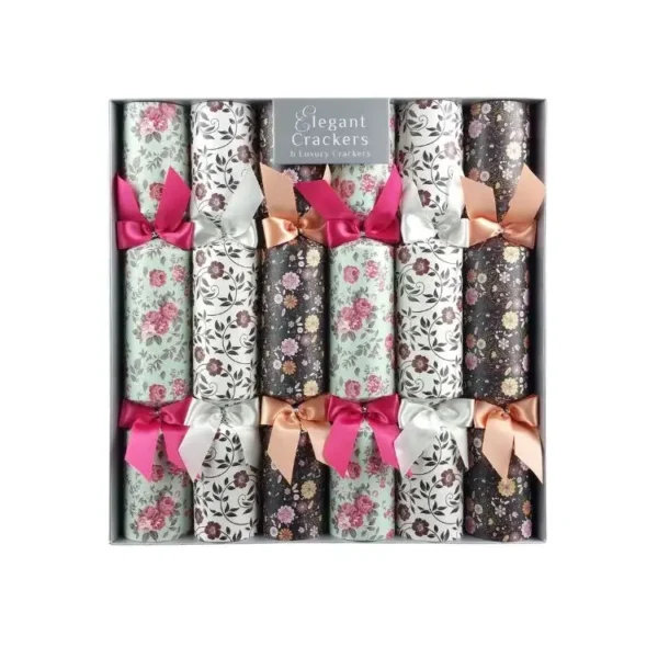 flower Christmas crackers